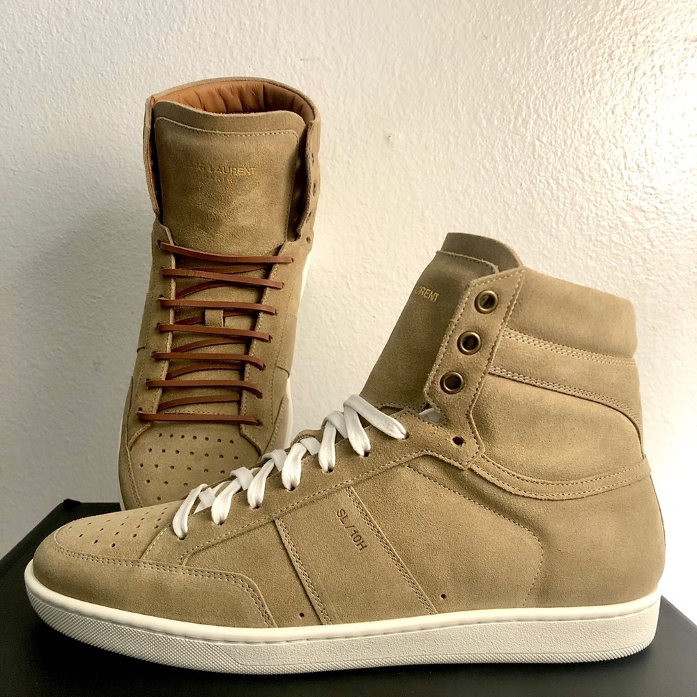 NEW AUTHENTIC Saint Laurent High Top EU 42 | US 9